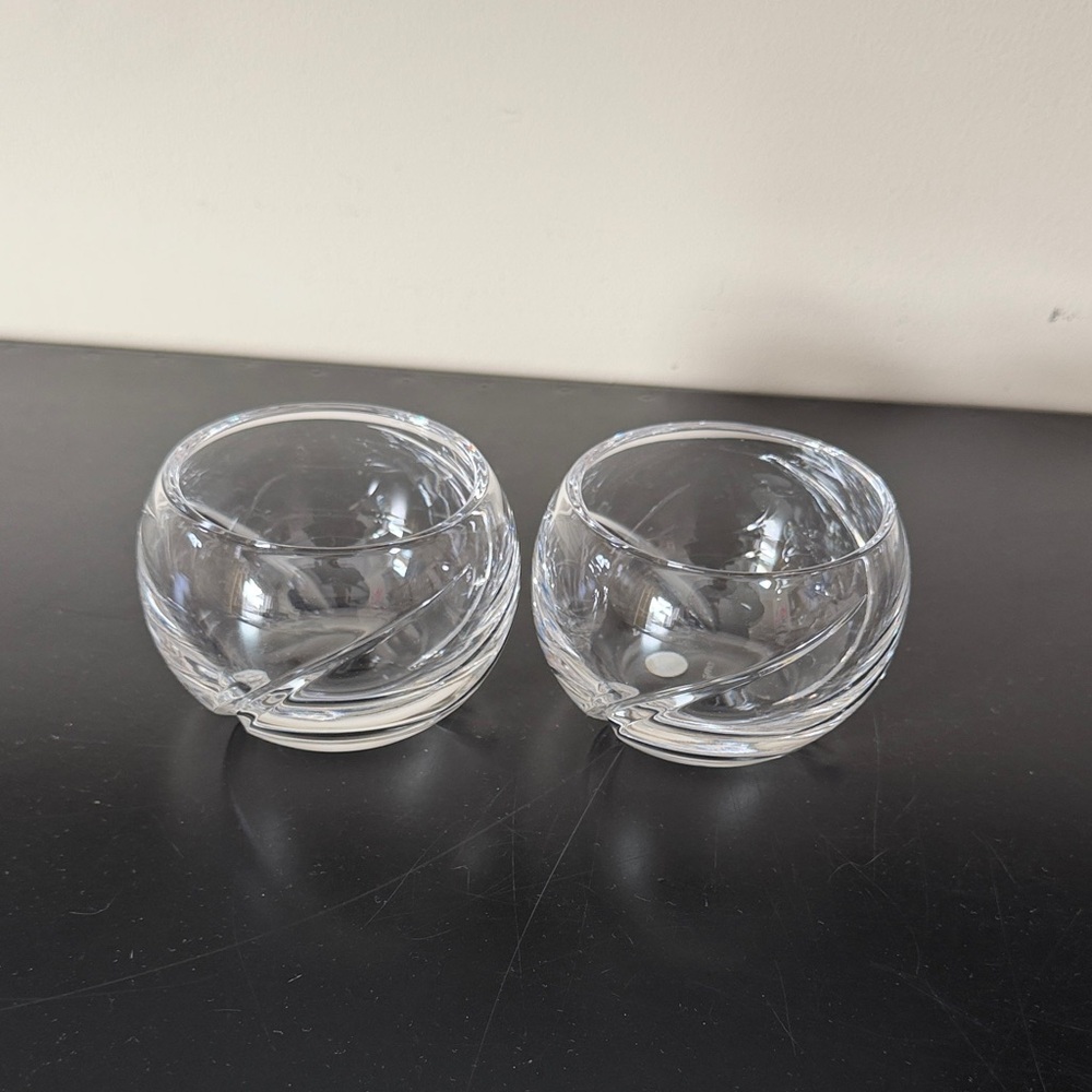 Tiffany & Co. Clear Glass bowl set